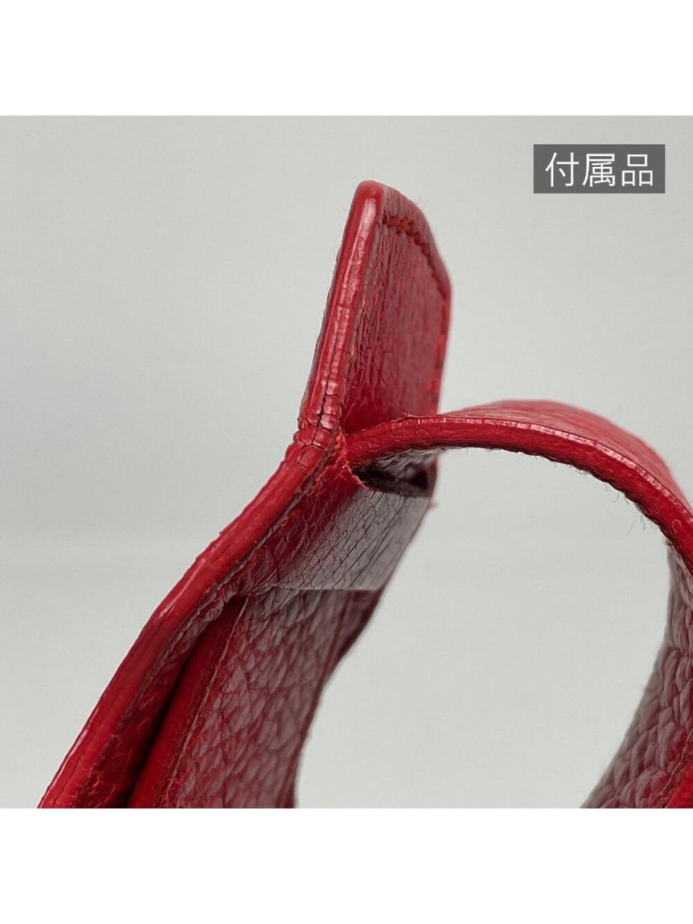 Balenciaga the Giant Part Time 2-Way Shoulder Bag Leather Red - Picture 10 of 12